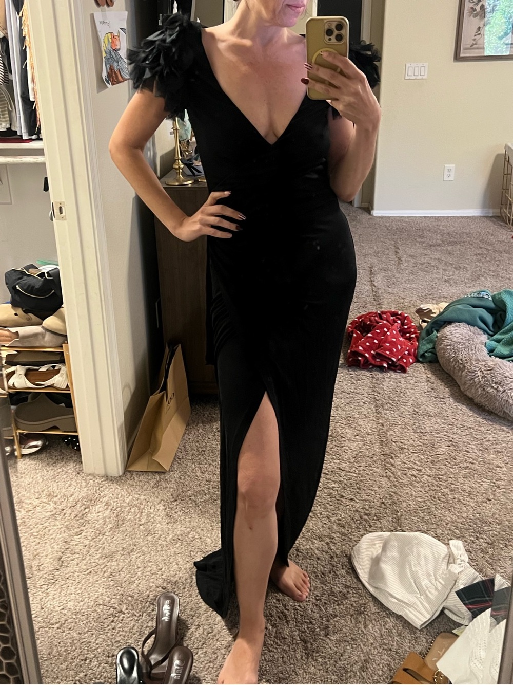 Diane VonFurstenberg evening gown - Picture 2 of 6